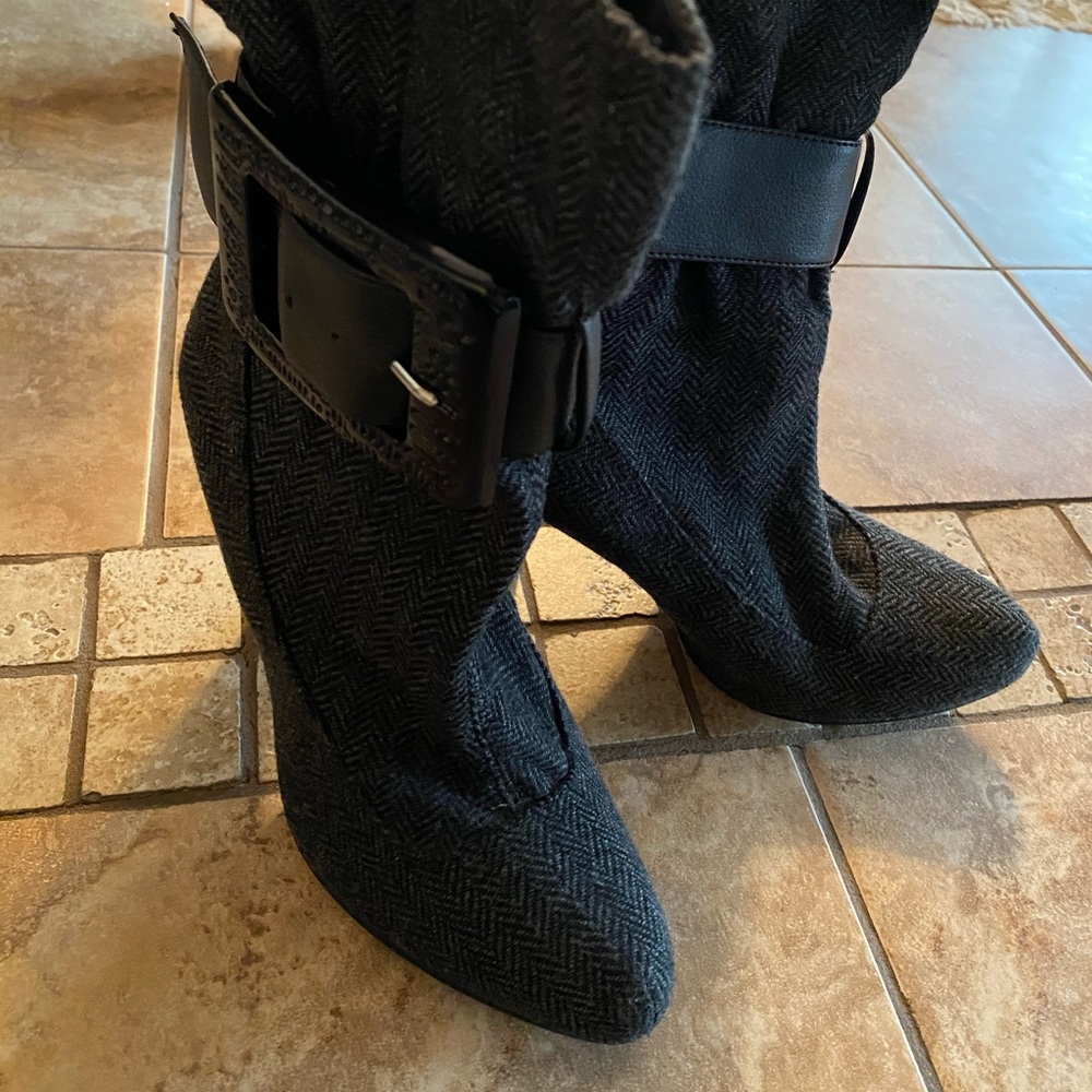 Bootie heels